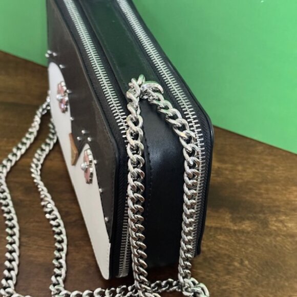 Kate Spade Frosty Chain Double Zip Crossbody - Penguin - Picture 3 of 10